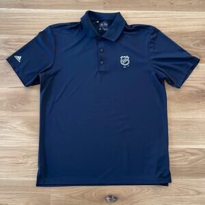 Mens Adidas NHL dri-fit polo shirt Size M